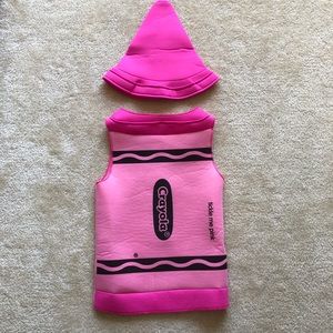 Pink Crayola Crayon Costume